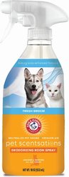Arm & Hammer Pet Scentsations Fresh Breeze Deodorizing Room Spray, 18-oz bottle