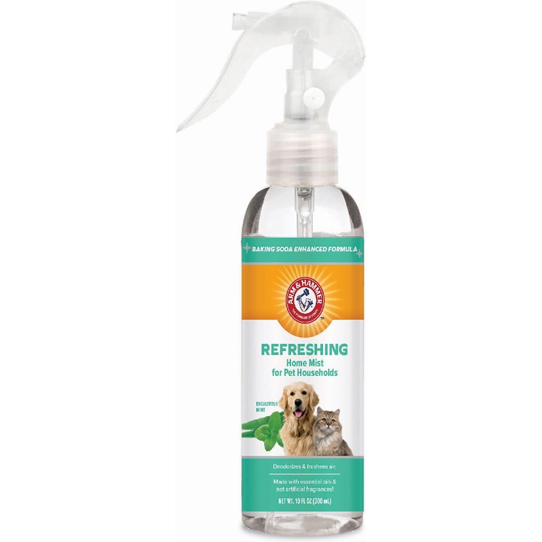 Arm & Hammer Refreshing Eucalyptis Mint Home Mist Pet Deodorizing Spray, 10-oz bottle