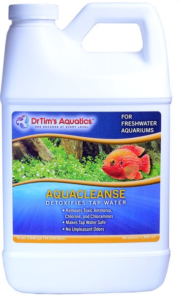 Dr. Tim's Aquatics AquaCleanse Freshwater Aquarium Cleaner, 64-oz bottle slide 1 of 1