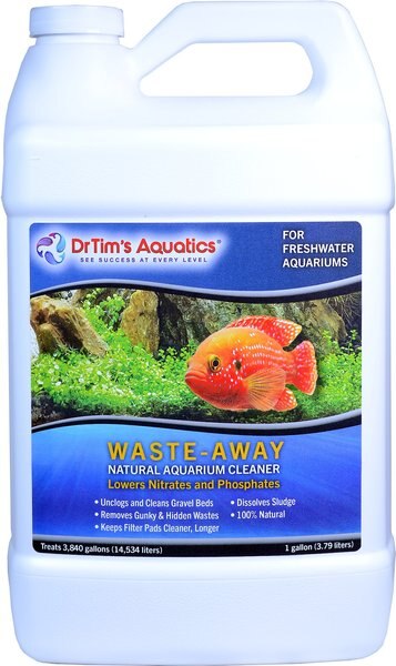 Dr. Tim's Aquatics Waste-Away Freshwater Aquarium Cleaner, 128-oz bottle slide 1 of 1