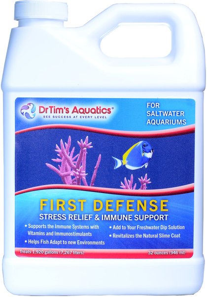 Dr. Tim's Aquatics First Defense Saltwater Aquarium Cleaner, 32-oz bottle slide 1 of 1
