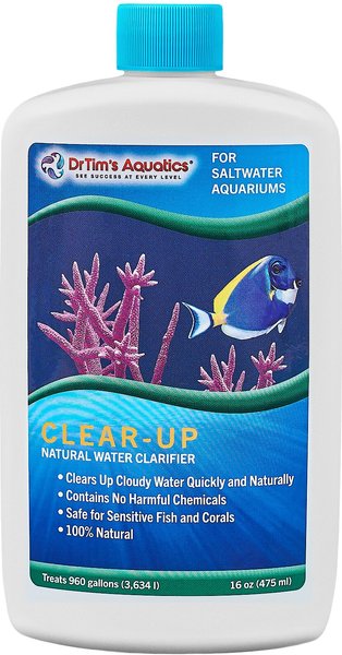 Dr. Tim's Aquatics Clear-Up Saltwater Aquarium Cleaner, 16-oz bottle slide 1 of 1
