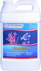 Dr. Tim's Aquatics Re-Fresh Saltwater Aquarium Cleaner, 128-oz bottle