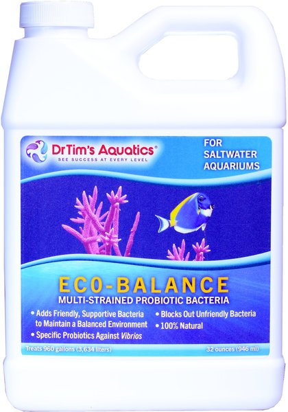 Dr. Tim's Aquatics Eco-Balance Saltwater Aquarium Cleaner, 32-oz bottle slide 1 of 1