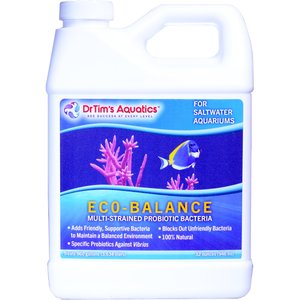 Dr. Tim's Aquatics Eco-Balance Saltwater Aquarium Cleaner, 32-oz bottle