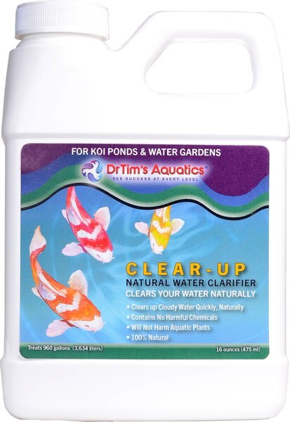 Dr. Tim's Aquatics Clear-Up Koi Ponds & Water Gardens Cleaner, 16-oz bottle slide 1 of 1