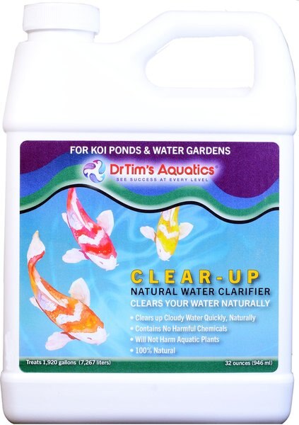 Dr. Tim's Aquatics Clear-Up Koi Ponds & Water Gardens Cleaner, 32-oz bottle slide 1 of 1