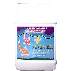 Dr. Tim's Aquatics Clear-Up Koi Ponds & Water Gardens Cleaner, 64-oz bottle