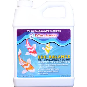 Dr. Tim's Aquatics Eco-Balance Koi Ponds & Water Gardens Cleaner, 32-oz bottle