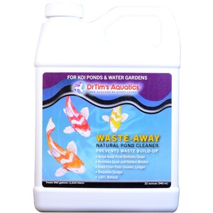 Dr. Tim's Aquatics Waste-Away Koi Ponds & Water Gardens Cleaner, 32-oz bottle