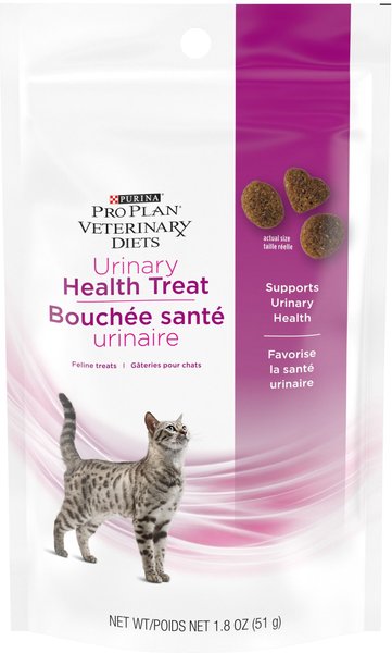 Purina Pro Plan Veterinary Diets Urinary Health Crunchy Cat Treats, 1.8-oz bag slide 1 of 10