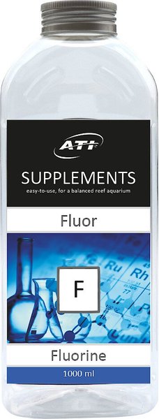 ATI Supplement Fluorine Aquarium Treatment, 1000-mL bottle slide 1 of 1