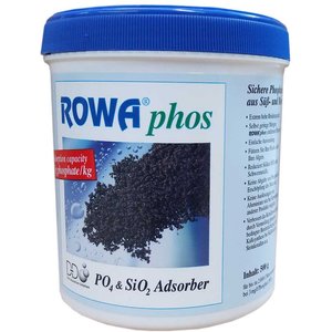 Rowa phos PO4 & SiO2 Aquarium Phosphate Adsorber, 500-g jar