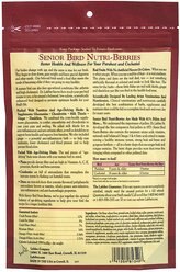 Lafeber Senior Bird Nutri-Berries Parakeet & Cockatiel Bird Food, 10-oz bag slide 2 of 7