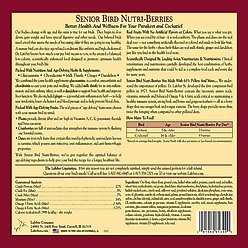 Lafeber Senior Bird Nutri-Berries Parakeet & Cockatiel Bird Food, 3-lb bag slide 2 of 7