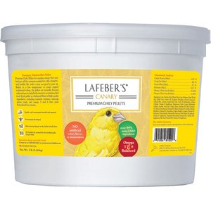 Lafeber Premium Daily Diet Canary Bird Food, 5-lb bucket