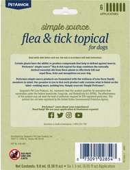 PetArmor Flea & Tick Spot Treatment for Dogs, Small, Medium & Large Breeds, 6 Doses (6-mos. supply) slide 2 of 3