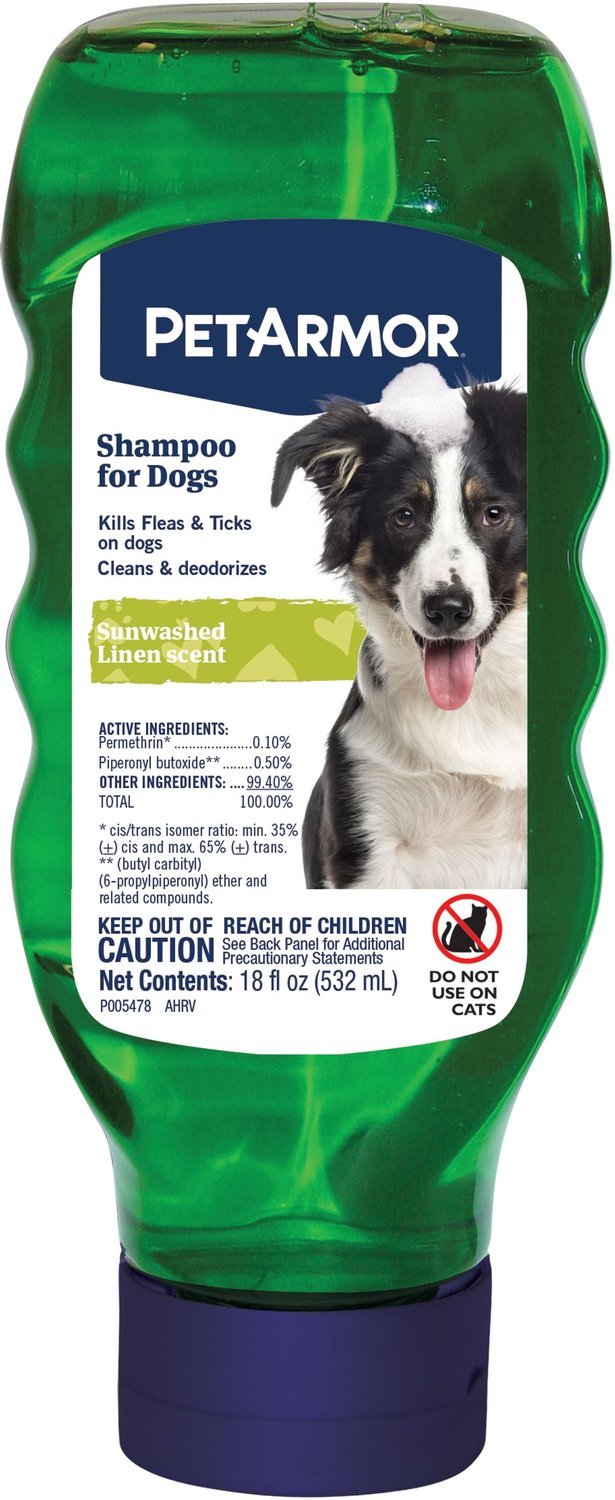 pet armor flea shampoo