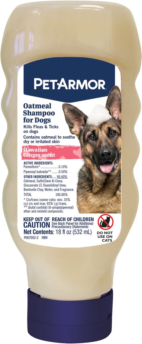 Dog md flea and tick hot sale oatmeal shampoo