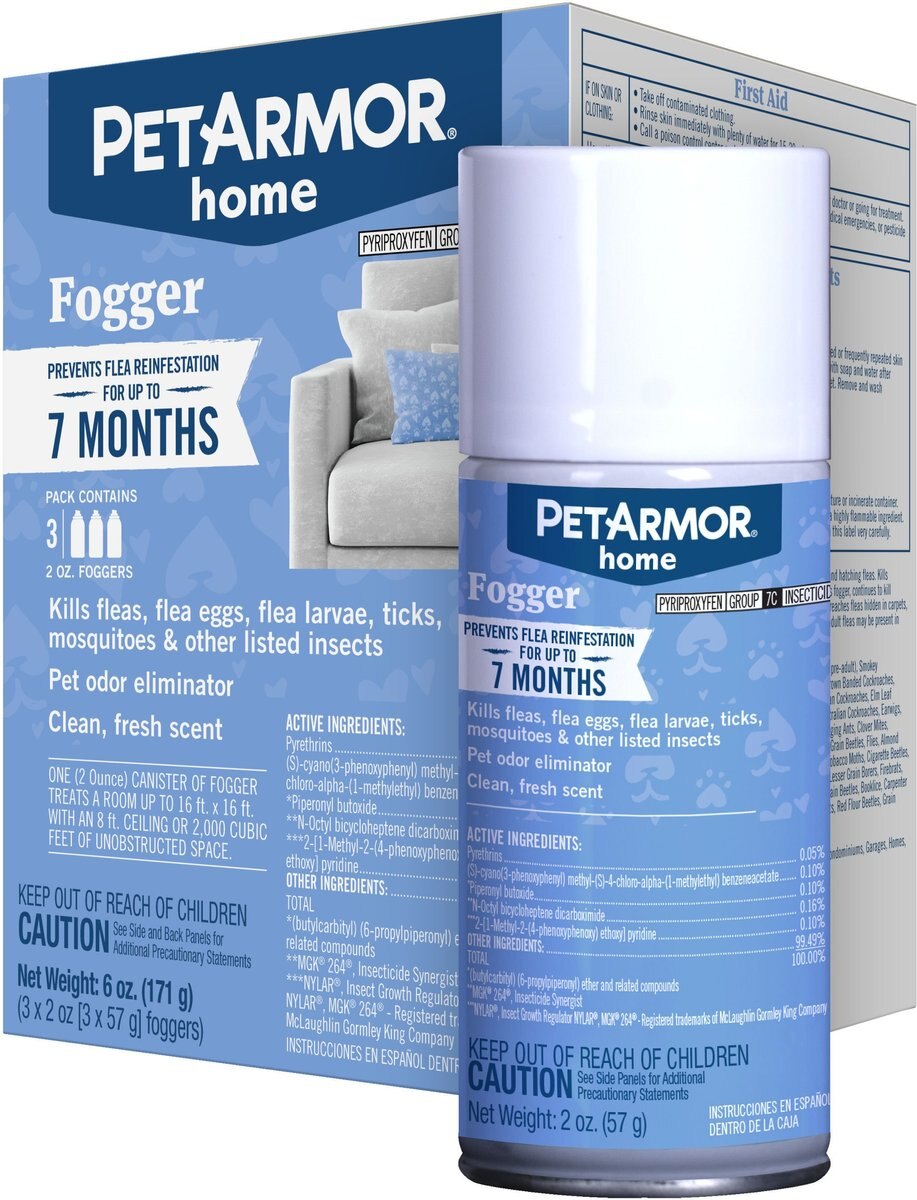 PETARMOR Home Flea & Tick Fogger 3 count