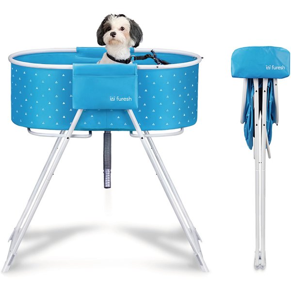 Flying pig grooming dog bath tub white chewy