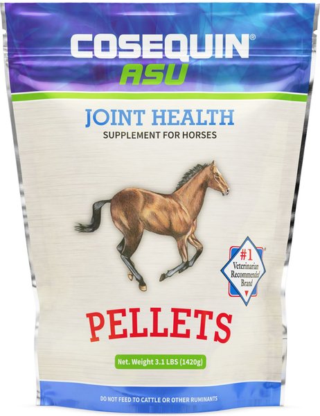 Nutramax Cosequin Pellets with Glucosamine & Chondroitin ASU Joint Health Supplement for Horses, 1420 Grams slide 1 of 8