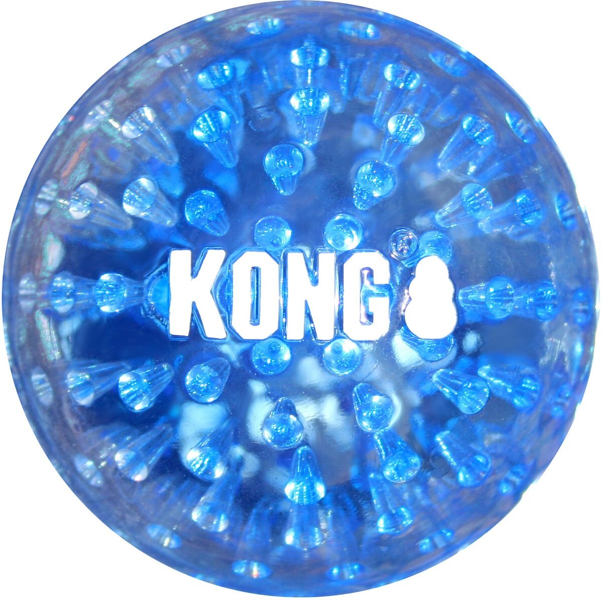 KONG Squeezz Geodz Squeaky Dog Toy, Large, 2 count