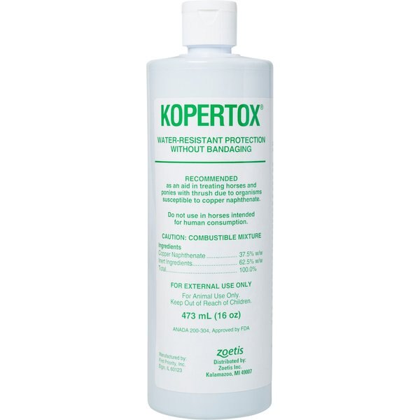 KOPERTOX WaterResistant Horse Thrush Treatment, 16oz bottle