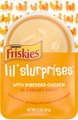 Friskies Lil Slurprises with Shredded Chicken in Dreamy Sauce Wet Cat Food Topper, 1.2-oz pouch, case of...
