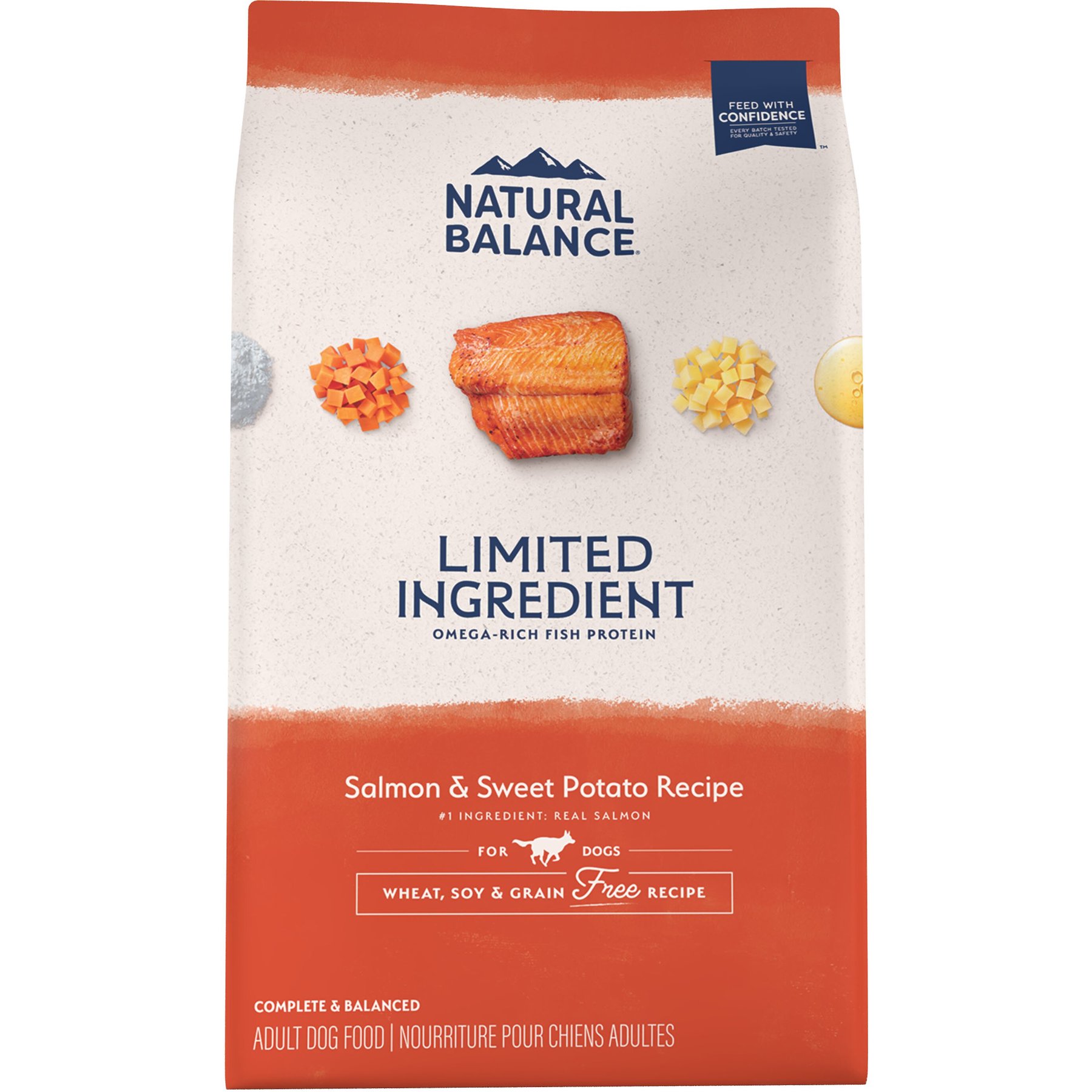 Natural balance duck shop and potato 26 lbs