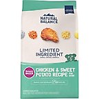 Natural Balance Limited Ingredient Grain-Free Chicken & Sweet Potato Small Breed Bites Recipe Dry Dog Food, 12-lb bag