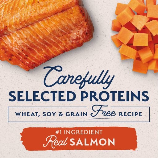 Natural Balance Limited Ingredient Grain-Free Salmon & Sweet Potato Small Breed Bites Recipe Dry Dog Food, 12-lb bag
