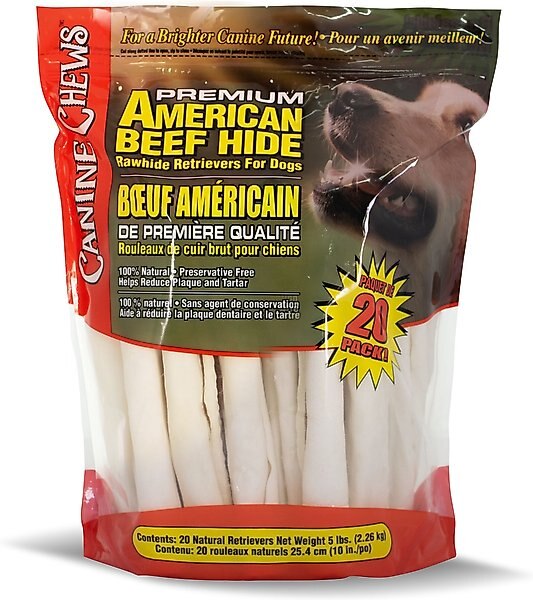 Canine chews shop premium beefhide