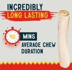 Canine Chews Premium American Beef Hide Rawhide Retrievers Dog Treats, 20 count slide 2 of 4