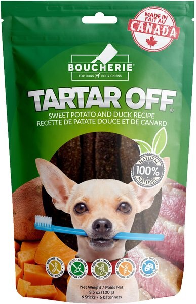 Boucherie Tartar Off Sweet Potato & Kangaroo Recipe Dental Dog Treats