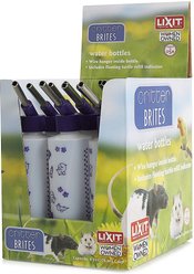 Lixit Critter Brite Small Animal Cage Water Bottle Pack, 8-oz, 12 count
