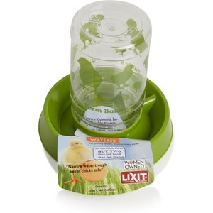 Lixit Chick Feeder & Fountain, 32-oz