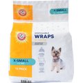 Arm & Hammer Core Disposable Male Dog Wraps, X-Small: 9 to 14-in waist, 12 count