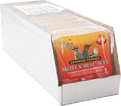 Wild Delight Advanced Formula Sizzle N' Heat Suet Wild Bird Food, 11.75-oz, case of 12