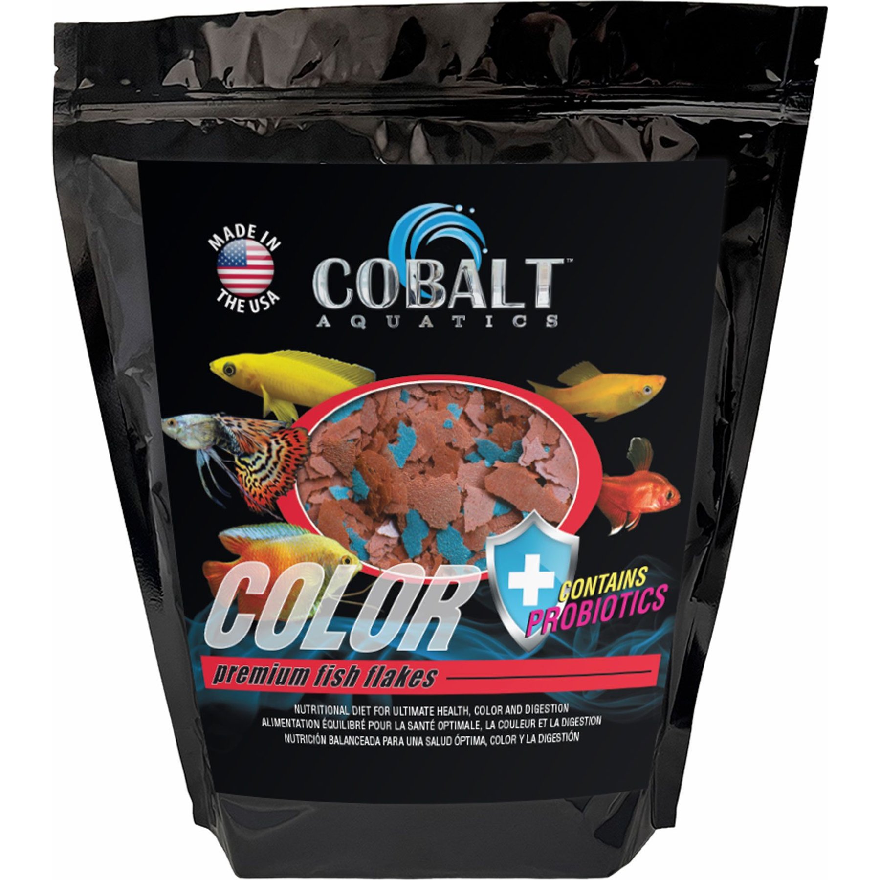 Cobalt Aquatics Color Flakes Fish Food
