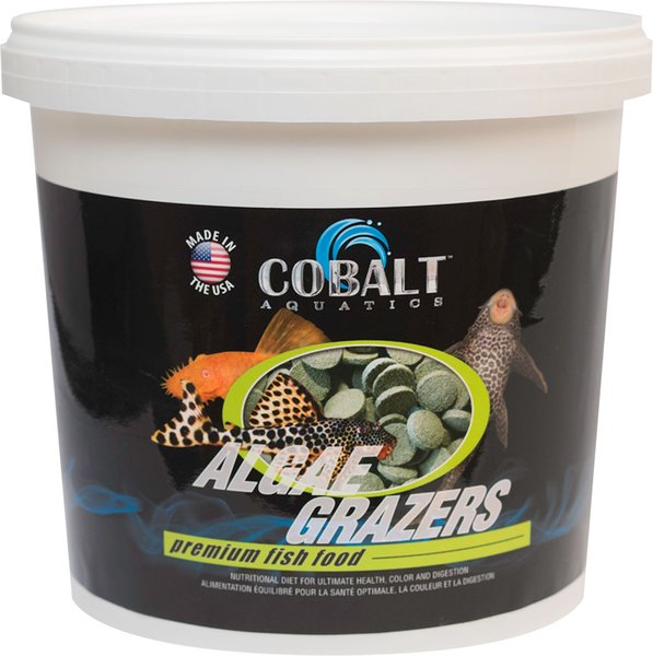 Cobalt Aquatics Algae Grazers Fish Food, 48-oz jar slide 1 of 7
