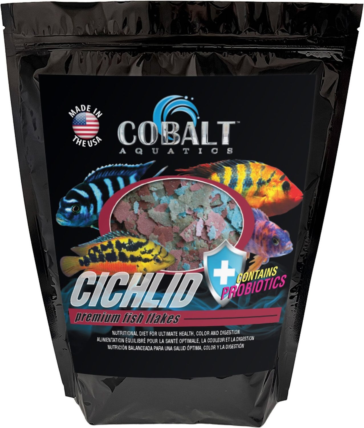 cobalt cichlid flakes