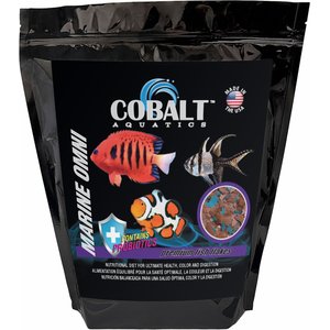 Cobalt Aquatics Marine Omni Flakes Fish Food, 16-oz tub