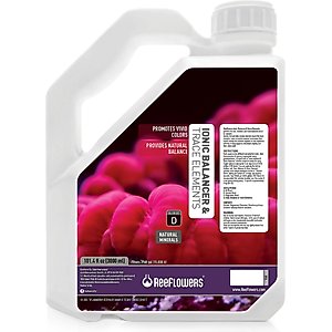 Reeflowers Ionic Balancer & Trace Elements D Aquarium Water Treatment, 101-oz bottle