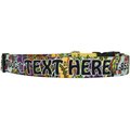 Yellow Dog Design Amazon Floral Polyester Personalized Standard Dog Collar, Large