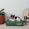 Show in main carousel: FurHaven Deluxe Oxford Memory Foam Indoor/Outdoor Dog & Cat Bed with Removable Cover, Small, forest slide 1 of 11