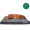 Show in main carousel: FurHaven Deluxe Oxford Cooling Gel Indoor/Outdoor Dog & Cat Bed with Removable Cover, Jumbo, Stone Grey slide 4 of 10
