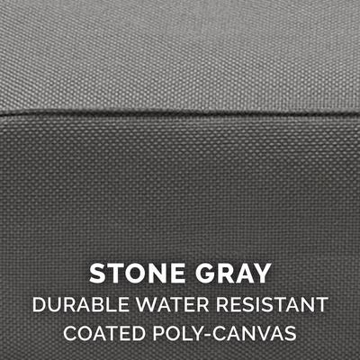 Show full view: FurHaven Deluxe Oxford Cooling Gel Indoor/Outdoor Dog & Cat Bed with Removable Cover, Jumbo, Stone Grey slide 9 of 10