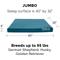 Show in main carousel: FurHaven Deluxe Oxford Cooling Gel Indoor/Outdoor Dog & Cat Bed with Removable Cover, Jumbo, Deep Lagoon slide 5 of 10