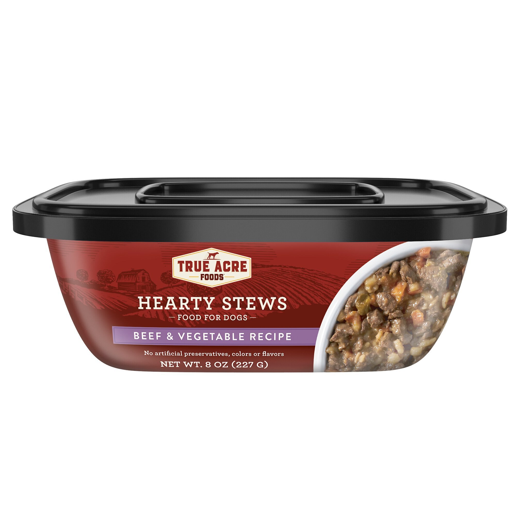 TRUE ACRE FOODS Hearty Stews, Beef & Vegetable Recipe, Wet Dog Food Customer Questions